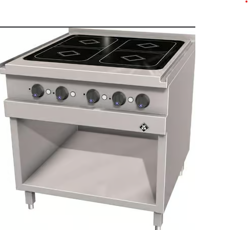 MKN ceramic stove , 4 zones, 700 series