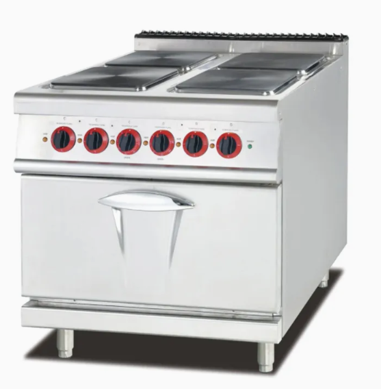 Electric Range with 4-hot plate & Oven