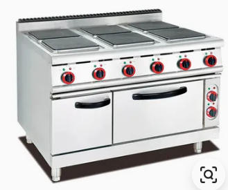 Electric Range with 6-hot plate & Oven