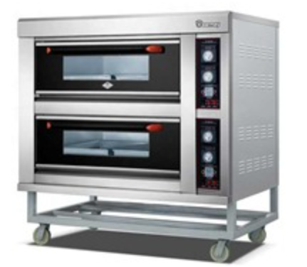 Yearmay Steam Injection Oven Bakery Oven Electric 2 Deck 4 Trays