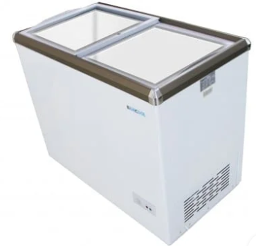 Winter Commercial Ice Cream Display Case Gelato Freezer Cabinet