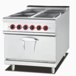 Electric Range with 4-hot plate & Oven