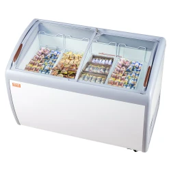 Winter Commercial Ice Cream Display Case Gelato Freezer Cabinet 12.8 Cu.ft